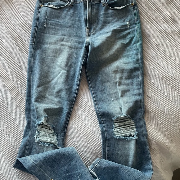 Frame distressed light wash jean - size 27 - Picture 5 of 6